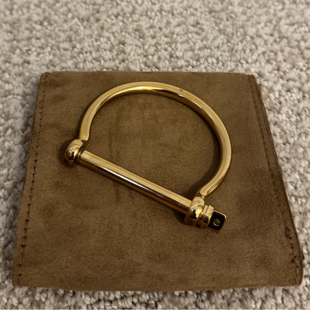 Miansai Screw Cuff Gold